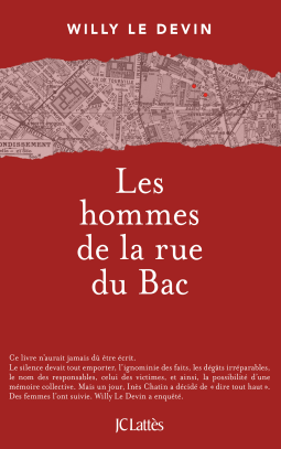 Couverture du livre pour Les hommes de la rue du Bac