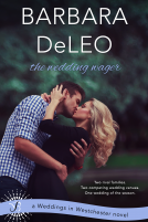 book cover for The Wedding Wager