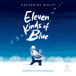 book cover for Eleven Kinds of Blue