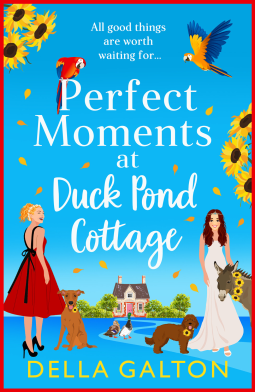book cover for Perfect Moments at Duck Pond Cottage
