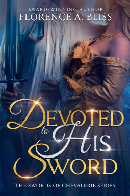 book cover for Devoted to His Sword