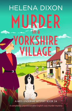 book cover for Murder in a Yorkshire Village (A Miss Underhay Mystery Book 24)