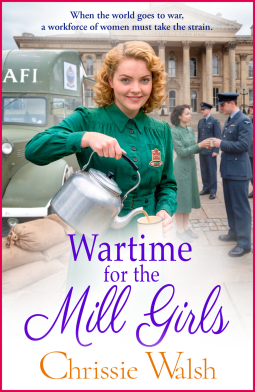 book cover for Wartime for the Mill Girls
