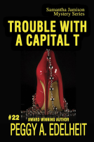 book cover for Trouble With A Capital T
