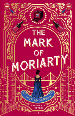 book cover for The Mark of Moriarty