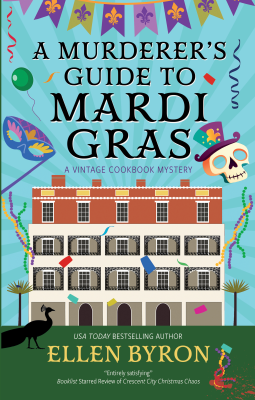 book cover for A Murderer's Guide to Mardi Gras
