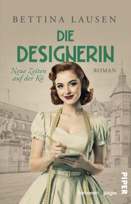 Buchcover für Neue Zeiten auf der Kö – Die Designerin