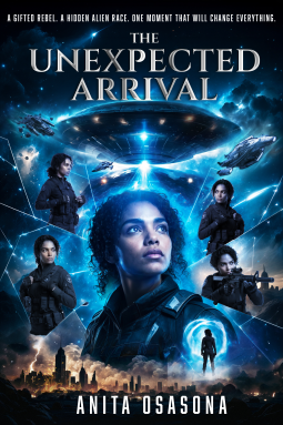 book cover for The Unexpected Arrival