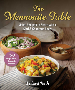 book cover for The Mennonite Table