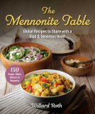 book cover for The Mennonite Table