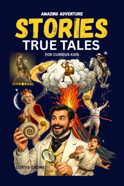 book cover for Amazing Adventure Stories for Curious Kids