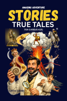 book cover for Amazing Adventure Stories for Curious Kids