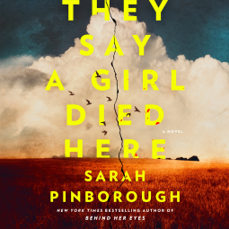 book cover for They Say a Girl Died Here