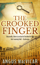 book cover for The Crooked Finger