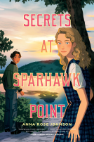 book cover for Secrets at Sparhawk Point