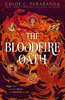 book cover for The Bloodfire Oath
