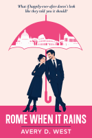 book cover for Rome When It Rains