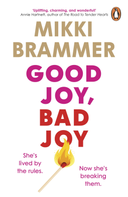 book cover for Good Joy, Bad Joy
