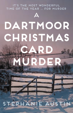 book cover for A Dartmoor Christmas Card Murder