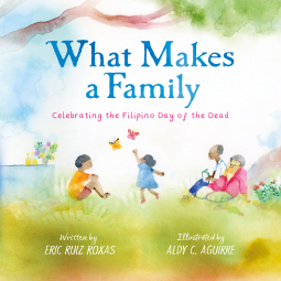 book cover for What Makes a Family