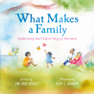 book cover for What Makes a Family