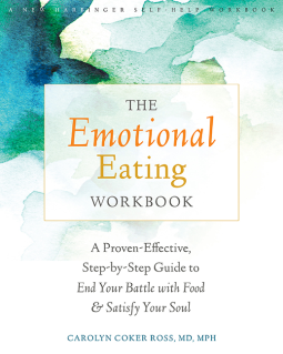 book cover for The Emotional Eating Workbook