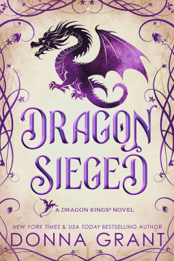 book cover for Dragon Sieged