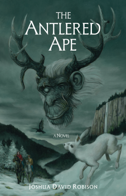 book cover for The Antlered Ape