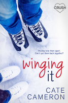 book cover for Winging It (Corrigan Falls Raiders, #3)