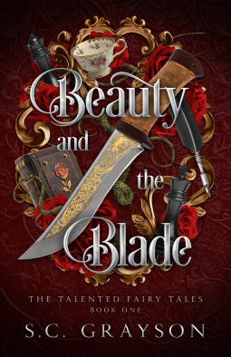 book cover for Beauty and the Blade