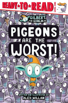 book cover for Pigeons Are the Worst!