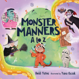 book cover for Monster Manners A to Z
