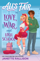 book cover for All's Fair in Love, War, and High School