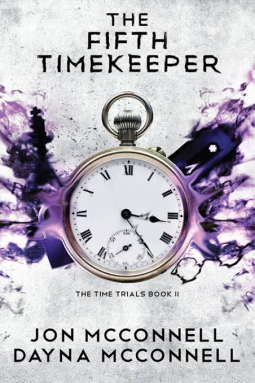 book cover for The Fifth Timekeeper
