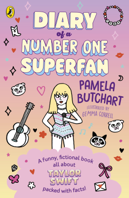 book cover for Diary of a Number One Superfan