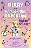 book cover for Diary of a Number One Superfan