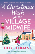 book cover for A Christmas Wish for the Village Midwife