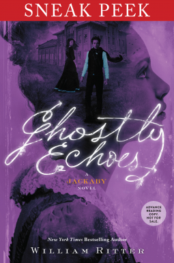book cover for Ghostly Echoes