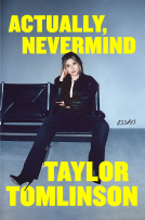 book cover for Actually, Nevermind