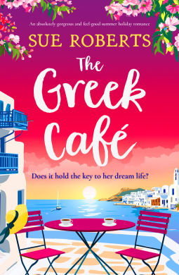book cover for The Greek Café