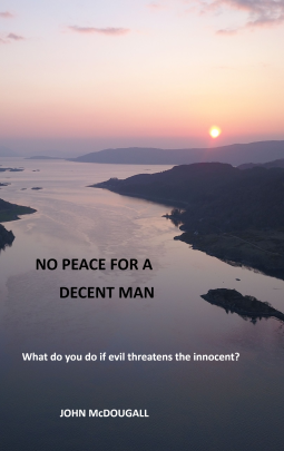 book cover for No Peace for a Decent Man