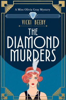 book cover for The Diamond Murders