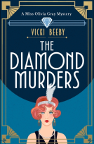 book cover for The Diamond Murders