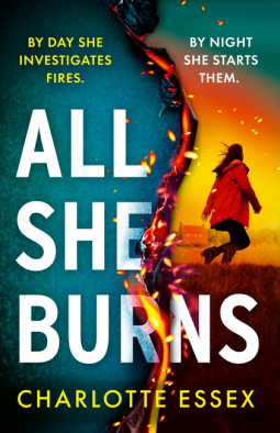 book cover for All She Burns