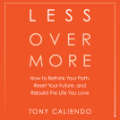 book cover for Less Over More