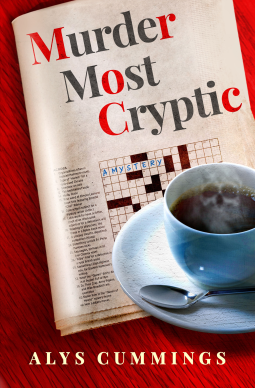 book cover for Murder Most Cryptic
