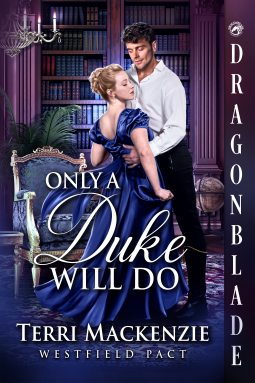 book cover for Only a Duke Will Do