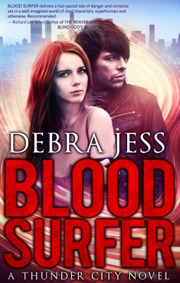 book cover for Blood Surfer