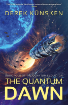 book cover for The Quantum Dawn