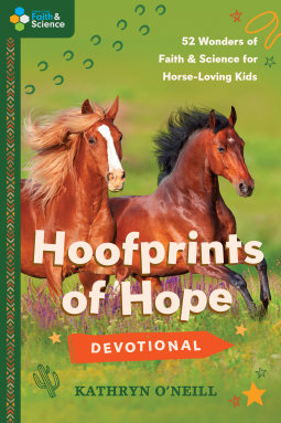 book cover for Hoofprints of Hope Devotional